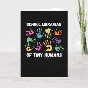 Schulbibliothek Funny Gift Karte