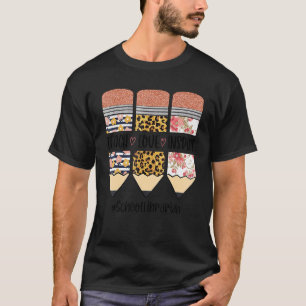 Schulbibliothekar Zurück in die Schule Lehre Liebe T-Shirt