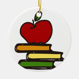 Schulbücher Keramik Ornament