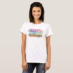 Schulbuchhalterin - farbig T-Shirt