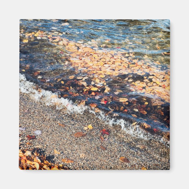 Schulbucht im Herbst Magnet (Vorne)