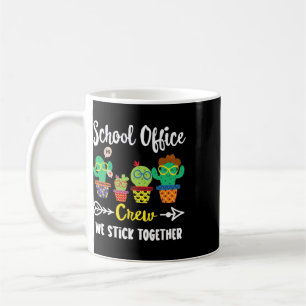 Schulbüro-Crew Wir halten zusammen Byck zur Schule Kaffeetasse