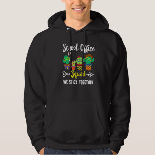 Schulbüro Squad Cactus Team School Office Hoodie