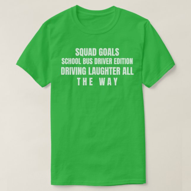 Schulbus Driver Edition T-Shirt (Design vorne)