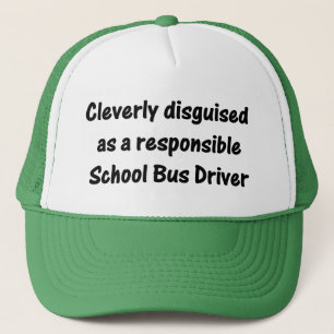 Schulbus-Fahrer-Hut Truckerkappe