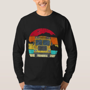 Schulbus für Schulbusfahrer und Busman T-Shirt