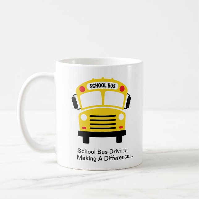 Schulbus Kaffeetasse (Links)