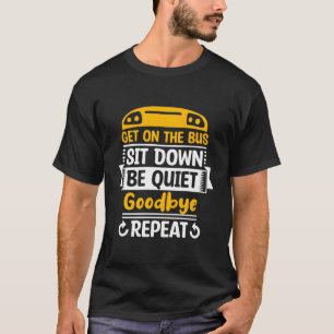 Schulbus-Monitor Bushelfer Betreuer Schüler-Liefer T-Shirt