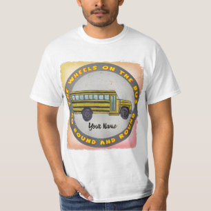 Schulbus-Räder T-Shirt