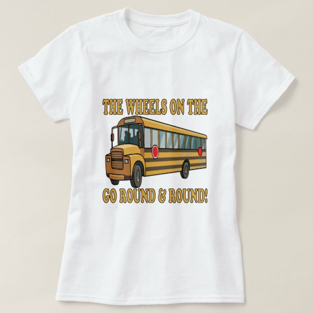 Schulbus T-Shirt (Design vorne)