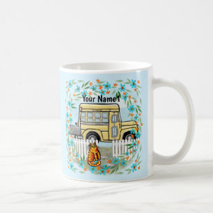 Schulbus-Tag-Tasse Kaffeetasse