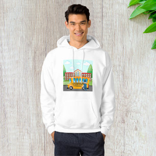 Schulbus und Fahrer Hoodie