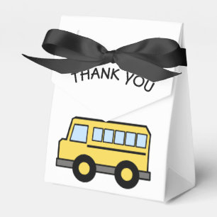 Schulbus zum Geburtstag Geschenkschachtel
