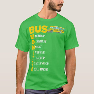 Schulbusassistent - Women Bus Monitor T-Shirt