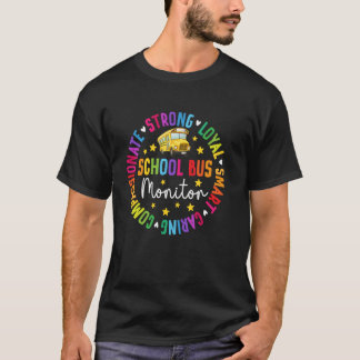 Schulbusbetreuer-Würdigungskreis Busbetreuer T-Shirt