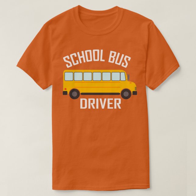 Schulbusfahrer 20 T-Shirt (Design vorne)