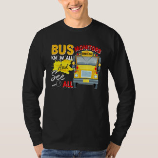 Schulbusfahrer: Bildschirm T-Shirt