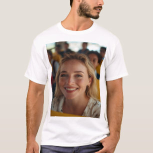 Schulbusfahrer-Foto anpassen T-Shirt