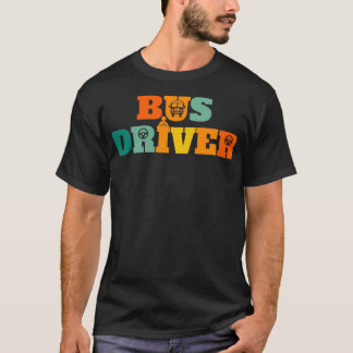 Schulbusfahrer Führer Motorenbusfahrer Cl T-Shirt