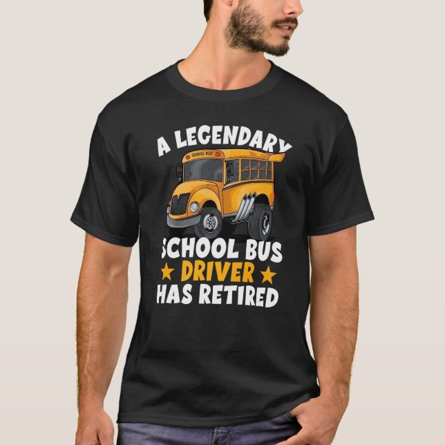 Schulbusfahrer für Schulbusreservierung Geschenk S T-Shirt (Vorderseite)