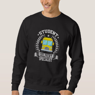 Schulbusfahrer für Schülerbetreuung Sweatshirt