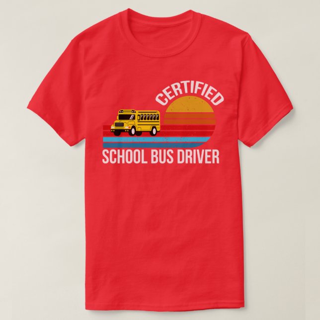 Schulbusfahrer Phantastisch 1 T-Shirt (Design vorne)