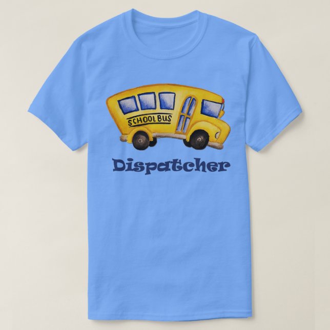 Schulbusfahrer T-Shirt (Design vorne)