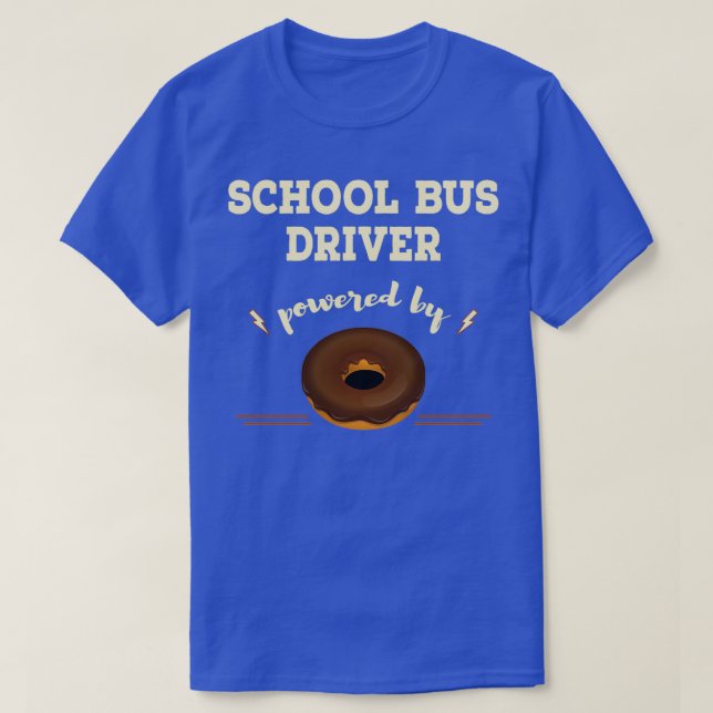 Schulbusfahrer T-Shirt (Design vorne)