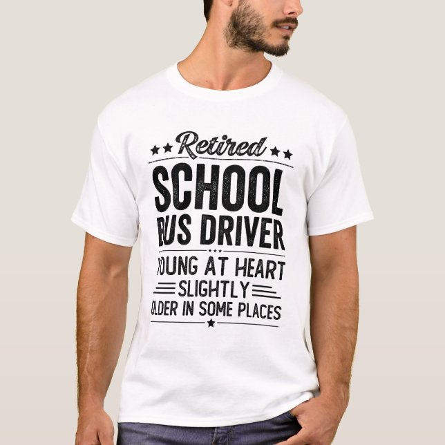 Schulbusfahrer T-Shirt (Vorderseite)