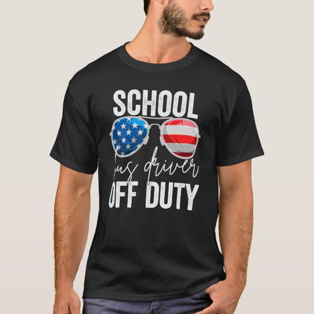 Schulbusfahrer T-Shirt (Vorderseite)