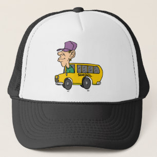 Schulbusfahrer Truckerkappe