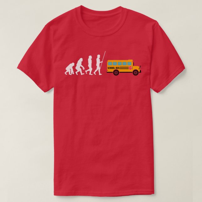 Schulbusfahrer und Schulbusbetreiber 6 T-Shirt (Design vorne)