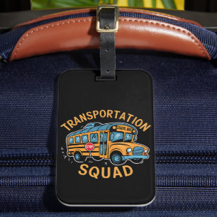 Schulbusfahrerplatz Gepäckanhänger