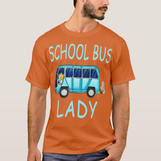 Schulbusfrau T-Shirt