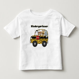 Schulbuskindergartener-T-Shirts und Geschenke Kleinkind T-shirt