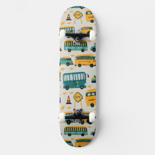 Schulbusse Skateboard
