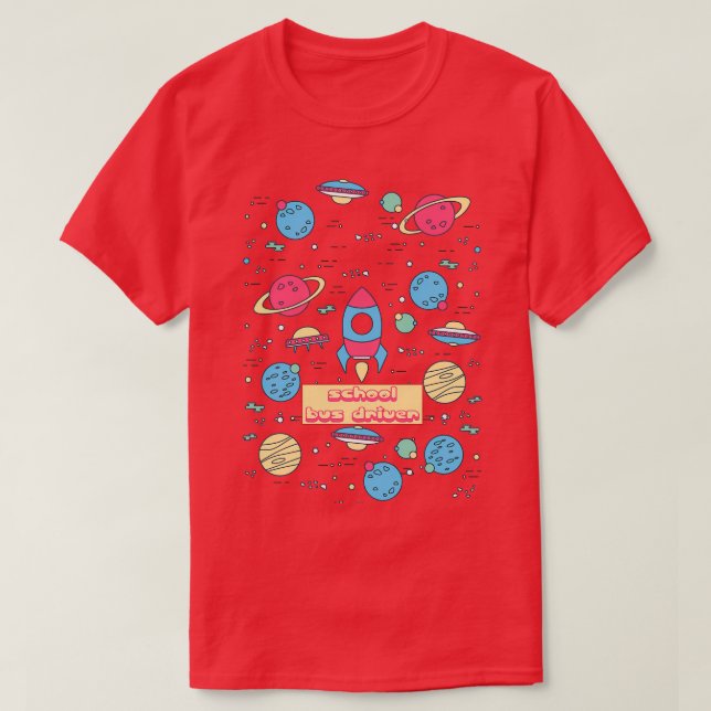 SCHULBUSTREIBER 57 T-Shirt (Design vorne)