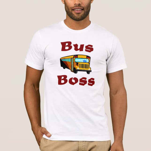 Schulbustreiber-Shirt T-Shirt (Vorderseite)