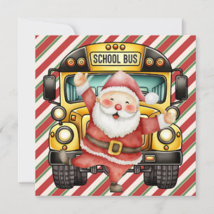 Schulbusweihnacht für Fahrerkarte