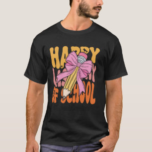 Schulcafeteria Glücklicher letzter Schultag Kokett T-Shirt