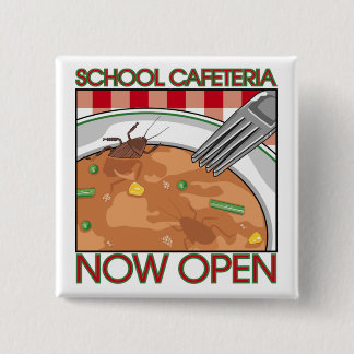 Schulcafeteriaknopf Button