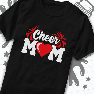 Schulcheerleader Squad Sports Proud Mama T-Shirt