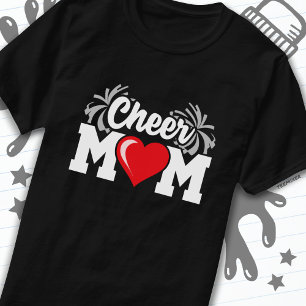Schulcheerleader Squad Sports Proud Mama T-Shirt