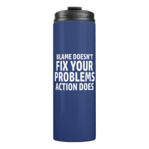 Schuld behebt Ihre Problemaktion nicht Thermosbecher