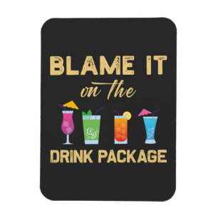 Schuld daran ist die "Drink Package Funny Family C Magnet