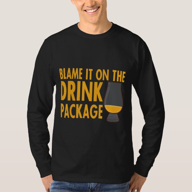 Schuld daran ist die Getränkepackung T-Shirt (Vorderseite)
