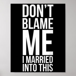 Schuld daran ist mir nicht, dass ich mich in diese poster