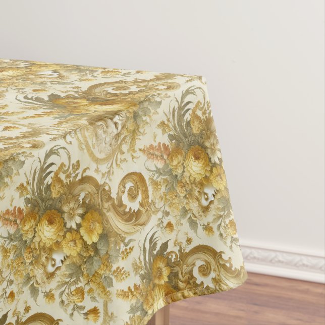 Schuld des Goldes – Gothic Medium Print Tischdecke (Beispiel)