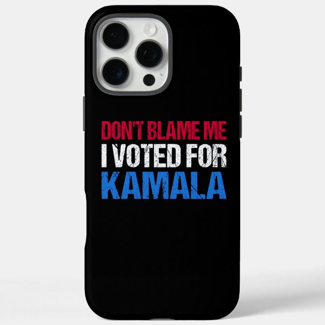 Schuld mich nicht, dass ich für Kamala gestimmt ha Case-Mate iPhone Hülle (Rückseite)