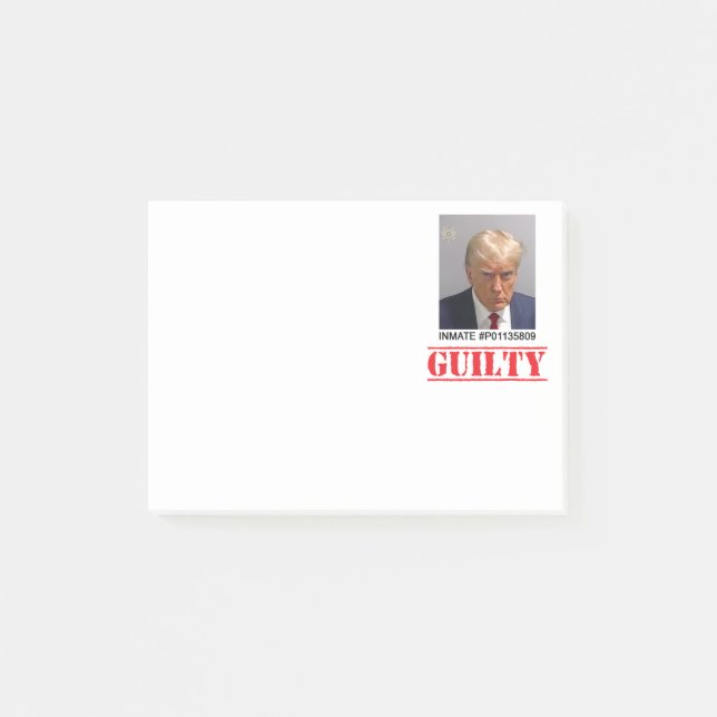 Schuld Post-it Klebezettel (Vorderseite)